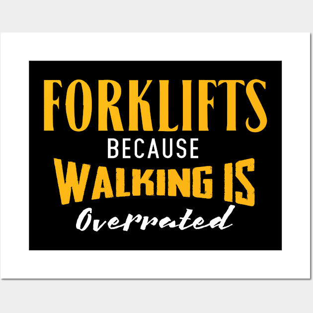 Forklift Certified Meme Wall Art by pako-valor